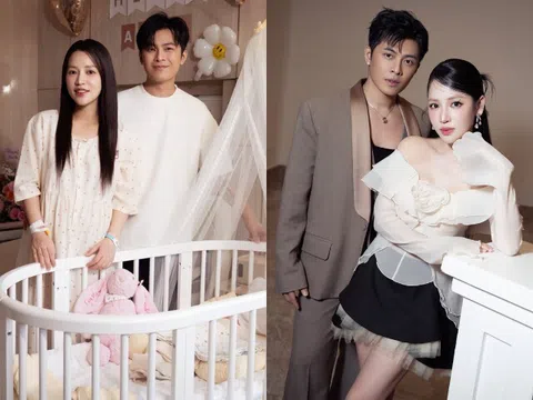 Puka tóc mọc lởm chởm sau khi sinh con đầu lòng, U40 đẻ xong vẫn đẹp rạng rỡ bảo sao Gin Tuấn Kiệt cưng chiều
