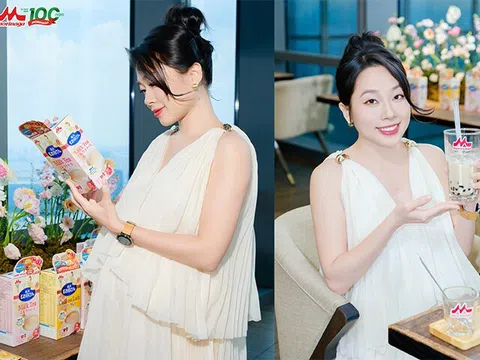 Morinaga quá đã: Sữa bầu phiên bản hương cafe và trà sữa chuẩn gu mẹ bầu