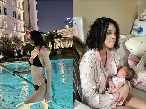 Quỳnh Lương trần tình bức ảnh người ướt nhẹp ngồi cho con bú, khóc mếu khi bị nói "không muốn có con" cùng thiếu gia Trà Vinh