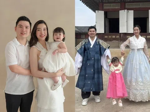 Con gái Đỗ Mỹ Linh cười tít mắt khi xuất ngoại cùng bố mẹ, thiếu gia Đỗ Vinh Quang bị vợ và anh trai "bóc phốt"