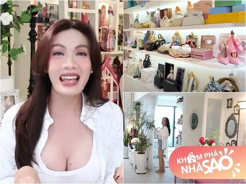 "Búp bê Thủ Đức" nổi tiếng showbiz Việt có nhà ở vị trí đắc địa, trang trí đẹp như nơi ở của nàng tiên cá
