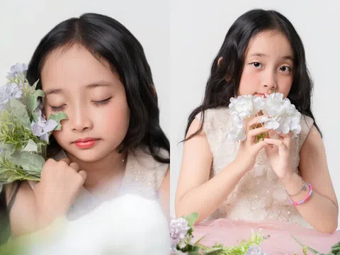 “Mợ chảnh” con gái Khánh Thi lúc nhỏ sinh non phải nằm lồng kính, giờ 7 tuổi cao lớn trắng xinh, mặt đẹp như mỹ nhân