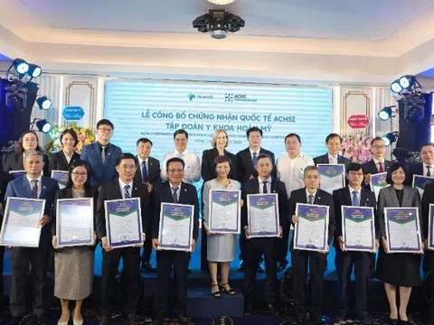 Tập đoàn y khoa Hoàn Mỹ trở thành hệ thống y tế tư nhân đầu tiên tại Việt Nam đạt chứng nhận quốc tế ACHSI trên toàn hệ thống