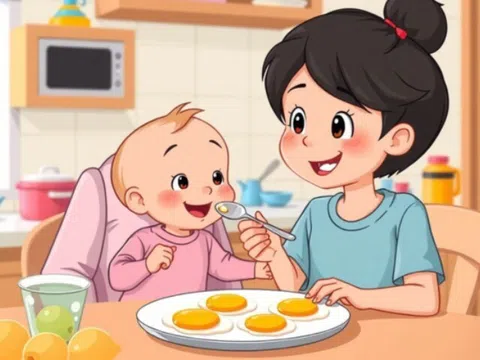Chỉ người tinh tế mới nhận ra lỗi sai của người mẹ khi cho con ăn ở bức hình trong 10 giây