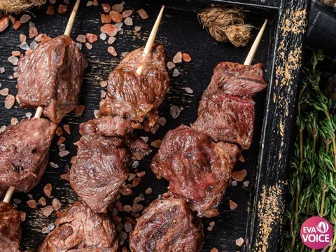 Hương vị món shashlik - tinh hoa ẩm thực Đông Âu