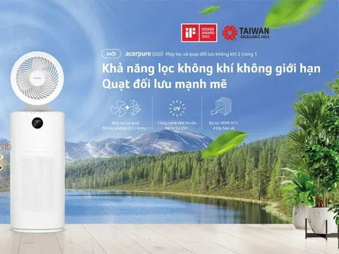 Kiến tạo không gian sống an toàn với máy lọc không khí cao cấp Acerpure