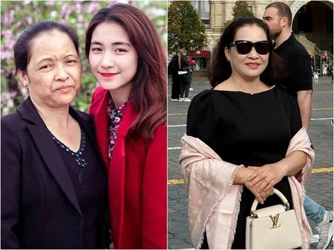 Mẹ ruột chân quê của Hòa Minzy nay "lột xác" quý phái ngời ngời, sống hưởng phúc trong biệt thự hàng chục tỷ