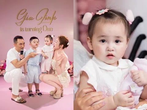 Vợ trẻ Chi Bảo "tiết kiệm chi phí' khi làm tiệc sinh nhật cho con gái, đặt tên tiếng Anh để ái nữ học trường quốc tế