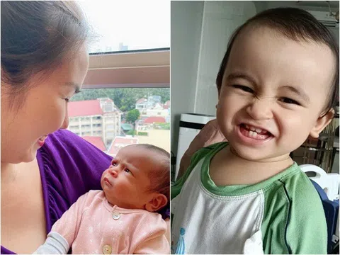 Có bầu với doanh nhân Ấn Độ, Võ Hạ Trâm sướng cười suốt cả ngày, em bé chào đời quá đáng yêu