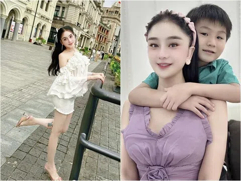 Lâm Khánh Chi được con trai đón sau 10 ngày đi Trung Quốc PTTM, nghẹn ngào nói về 4 năm làm mẹ đơn thân