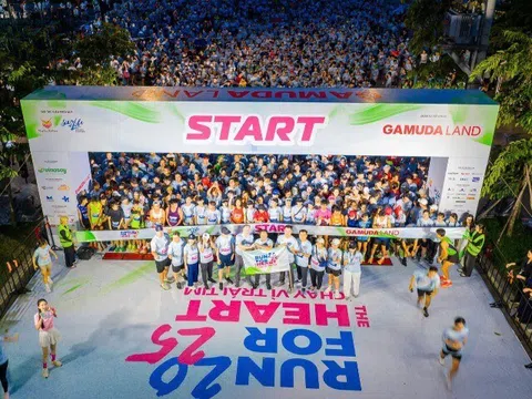 Run For The Heart 2025: Hàng ngàn bước chân, triệu nhịp yêu thương