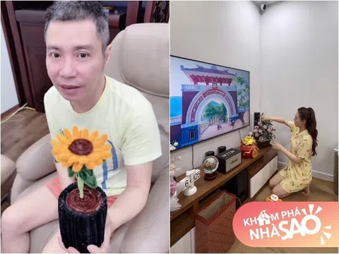 Căn nhà NSND Công Lý đang sống: Nhỏ nhưng xinh xắn, ấm áp nhờ bàn tay cô vợ trẻ kém 15 tuổi