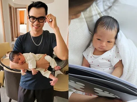 Con gái H'Hen Niê mới sinh nhưng được khen tay chân dài như trẻ 1 tháng, bộc lộ niềm đam mê "học bài"