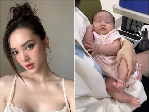 Quỳnh Lương than thở con gái càng lớn càng giống bố thiếu gia Trà Vinh, nhập hội mẹ bỉm "đẻ thuê"