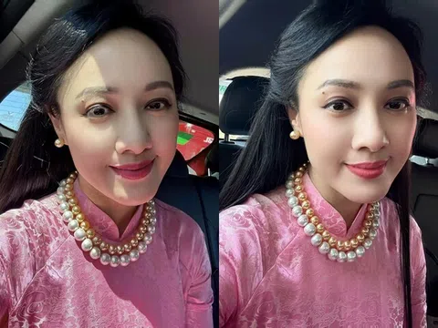 Sao Việt 24h: BTV Hoài Anh chụp cận dung mạo xinh đẹp, trẻ trung ở tuổi U50, nét nào ra nét nấy nhận về vô số lời khen