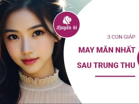 3 con giáp "phất lên như diều gặp gió" ngay sau Trung thu, tiền bạc ùn ùn kéo đến