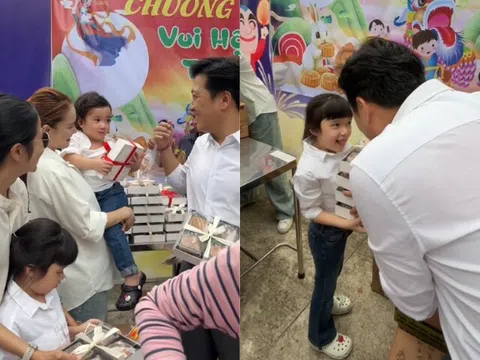 2 con của Trường Giang và Nhã Phương: Gương mặt giống hệt mẹ nhưng tính lại bám bố, Destiny sở hữu đôi chân dài miên man