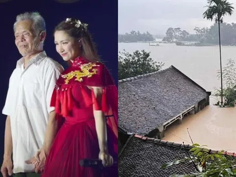 Hòa Minzy tưởng nhớ 49 ngày mất của ông nội cựu chiến binh, xót xa khi nghe tin lũ lớn ở Bắc Ninh