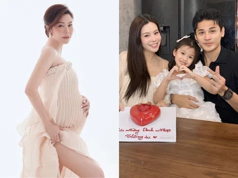 Vũ Ngọc Ánh hạ sinh con thứ 2 sau 6 năm cưới, quý tử vừa chào đời trông đẹp mắt với mũi cao vút