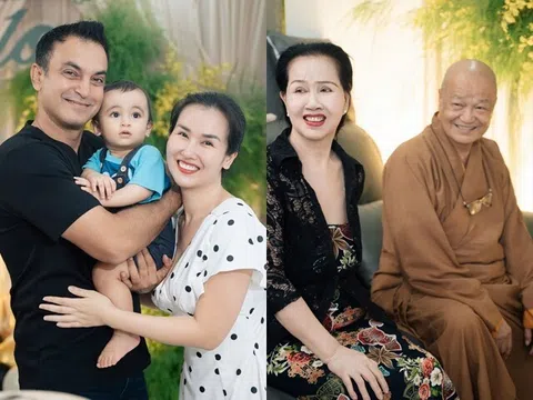 Võ Hạ Trâm công bố con trai lai Ấn kế thừa sự nghiệp tu hành của ông ngoại, làm tiệc thôi nôi tại nhà cho quý tử