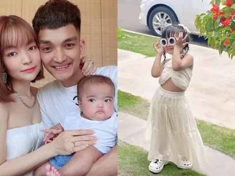 Con gái Mạc Văn Khoa và vợ hot girl: Càng lớn càng giống bố y đúc, thông minh, xinh đẹp như mẫu nhí