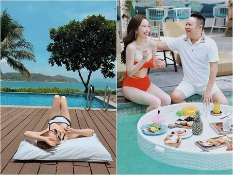 Bảo Thy lôi đại gia Hà Tĩnh ra nắng giữa 12h trưa khoe thân hình đẹp mướt mát, sống như bà hoàng trong biệt thự
