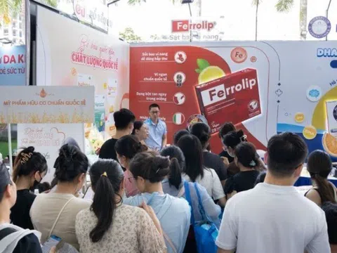 Ferrolip đồng hành cùng KidsPlaza tại Festival Mẹ bầu và Em bé 2025
