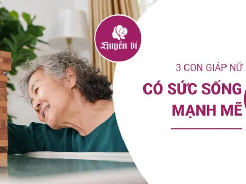 Tiết lộ 3 con giáp nữ 'được trời chọn' có sức sống trường thọ vượt trội