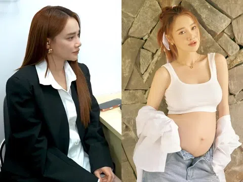 Nhã Phương khám thai được Trường Giang hộ tống, bụng bầu gần 6 tháng "bé xíu" nhìn không ra có bé thứ 3