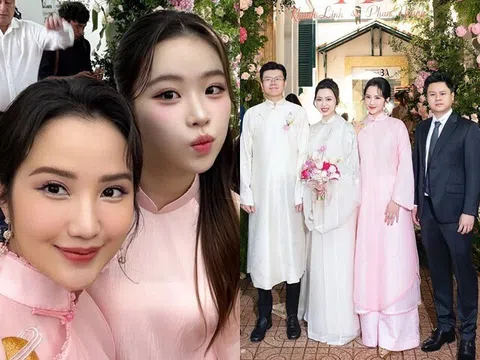Mỹ nhân đẹp ngang cô dâu trong đám cưới của con trai ông trùm BĐS TP.HCM: Hóa ra là mẹ 2 con, vừa giàu vừa đảm