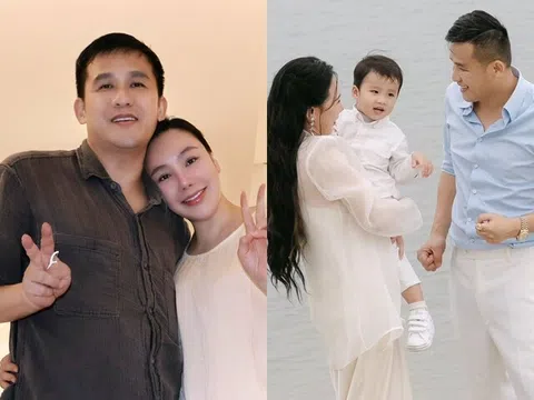 Con trai 2 tuổi của Hồ Quỳnh Hương hành động bất ngờ tặng bố mẹ, vợ chồng nữ ca sĩ khoe vẻ giản dị trong biệt thự