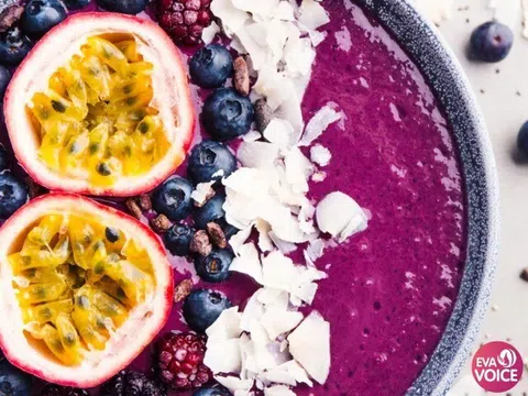Açaí Bowl – Bức tranh tím của thiên nhiên và nghệ thuật dinh dưỡng