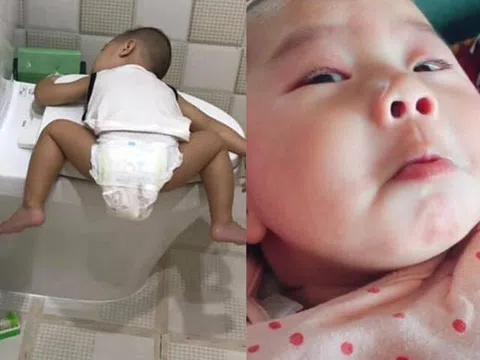 Cười té xỉu với 7749 chiêu "ăn vạ" của các búp măng non khiến bố mẹ bó tay