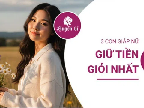 3 con giáp nữ 'vàng' biết giữ tiền: Tiền vào như nước, tiền ra chắc chắn