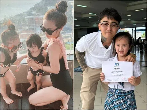 Cindy Lư thích thú khi con gái được khen "ở chung nhà càng lâu càng giống bố dượng Đạt G"