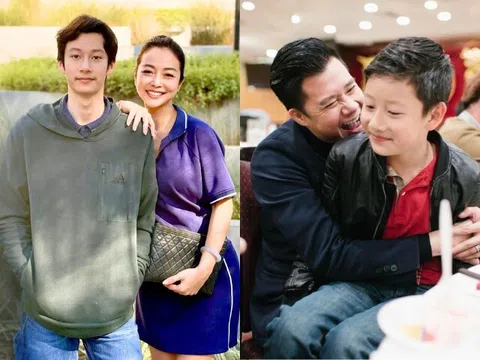 Jennifer Phạm đưa con trai cao 1m9 đi lựa trường đại học, quý tử nay chuẩn "bản sao" của ca sĩ Quang Dũng