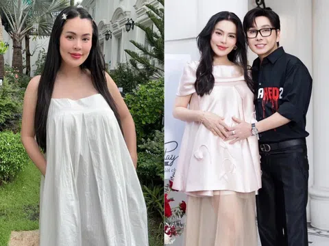 Hoa hậu Phương Lê sinh con thứ 4, NSƯT Vũ Luân hạnh phúc làm bố lần đầu ở tuổi 53