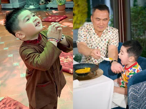 Cưng xỉu clip quý tử Chi Bảo khoanh tay "nịnh bố" để xin tiền, đưa ra nhiều "lý lẽ", tự nhận là em bé ngoan