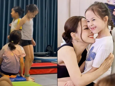 Sao Việt 24h: Lan Phương tự hào khoe con gái lai Tây càng lớn càng xinh xắn, cặp chân dài được thừa hưởng của bố cao 2m