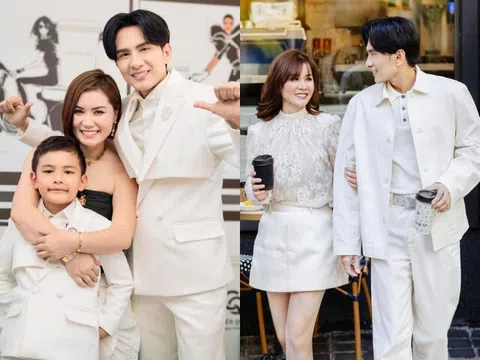 Đan Trường mừng sinh nhật vợ cũ, khoác tay nhau như một gia đình bảo sao được khuyên "nối lại tình xưa"