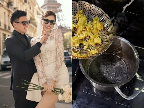 Sao Việt 24h: "Dâu hào môn" Đỗ Hà gặp sự cố khi thể hiện "nữ công gia chánh", chồng thiếu gia tập đoàn phải ứng cứu