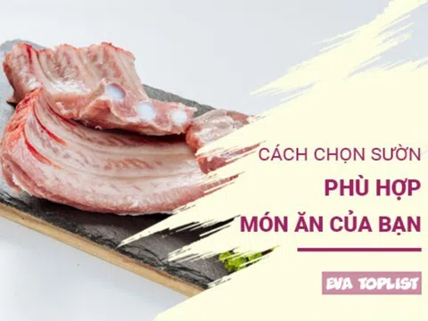 Không phải phần sườn nào cũng giống nhau: Cách chọn sườn chuẩn cho từng món ăn