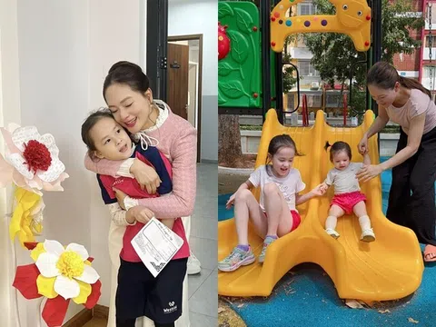 Con gái lai Tây của Lan Phương 7 tuổi vẫn thích bế, thèm ở bên cạnh mẹ mà không có em gái