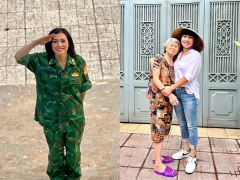 Nữ ca sĩ khoe ông ngoại có công với đất nước, sinh 4 con đặt tên "Bảo - Tồn - Sông - Núi" cực kỳ ý nghĩa