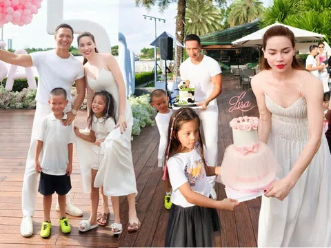 Lisa - Leon nhà Hồ Ngọc Hà mừng sinh nhật ở khách sạn hạng sang mời cả lớp tới dự, trích 100 triệu ủng hộ miền Trung