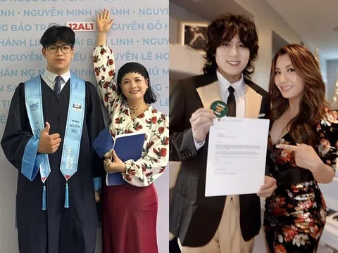 Con sao học luật: Cặp đôi NSƯT - NSND nuôi 2 con đỗ Đại học Luật Hà Nội, quý tử của Chi Bảo thành tài ở Anh