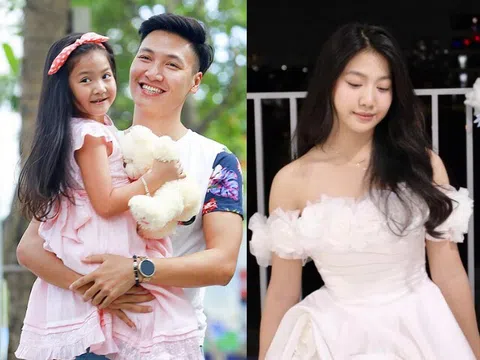 "Chíp điệu" nhà Mạnh Trường giờ cao "khủng" mặt cực xinh chuẩn hot girl, bảo sao bố chuẩn bị tâm lý "kén rể"