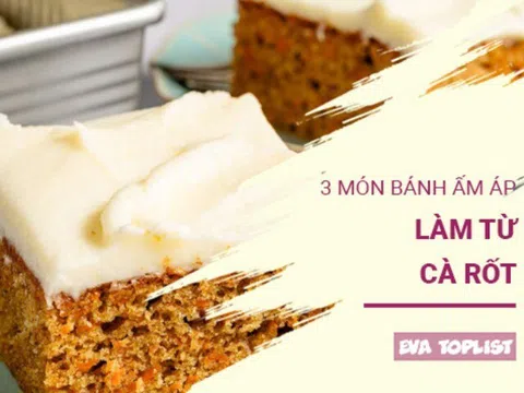 Hương cà rốt ấm nồng: Gợi ý 3 loại bánh ngon cho ngày đông dịu dàng