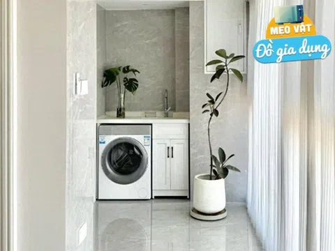 Máy giặt nên đặt ở ban công hay trong nhà vệ sinh? Nghe phân tích của người có kinh nghiệm, tôi mới biết mình đã sai