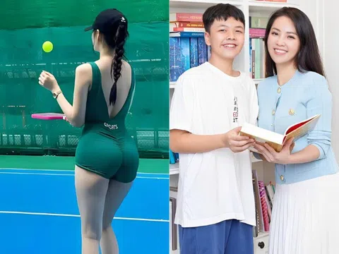 Chị vợ NSND Công Lý khoe dáng đồng hồ cát sau khi bí mật sinh con với đại gia, quý tử đầu lòng nay tuấn tú